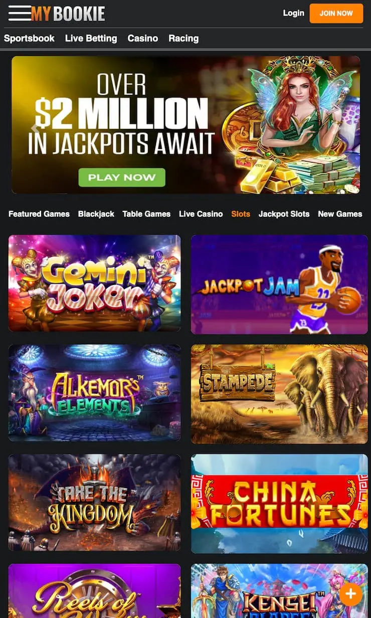 Mybookie Casino Official